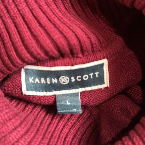 Karen Scott turtleneck sweater - Picture 5 of 5